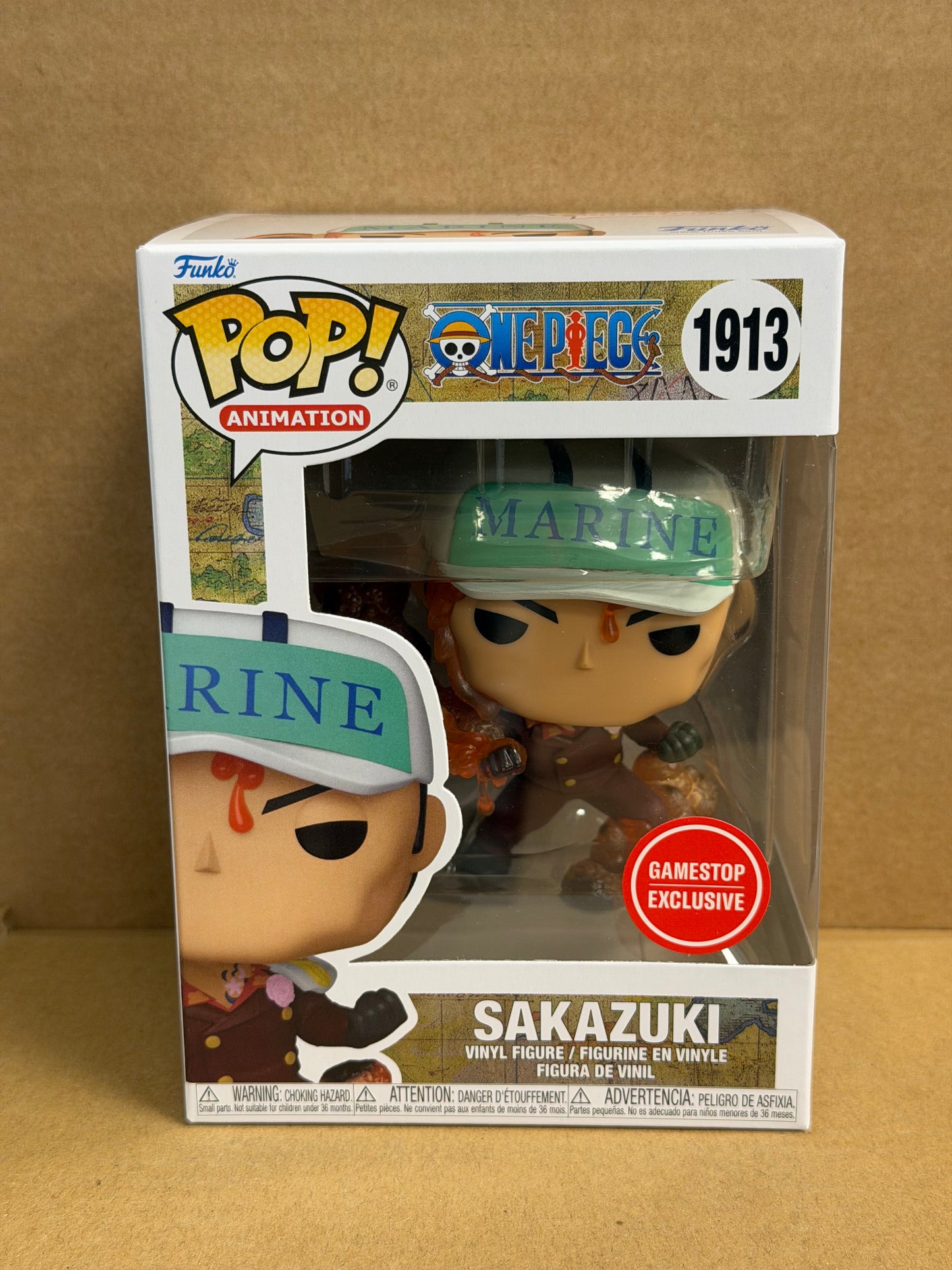 Funko Pop! Anime One Piece Sakazuki #1913 GameStop Exclusive