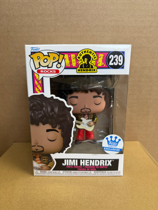 Funko Pop! Rocks Jimi Hendrix #239 Slight Box Damage