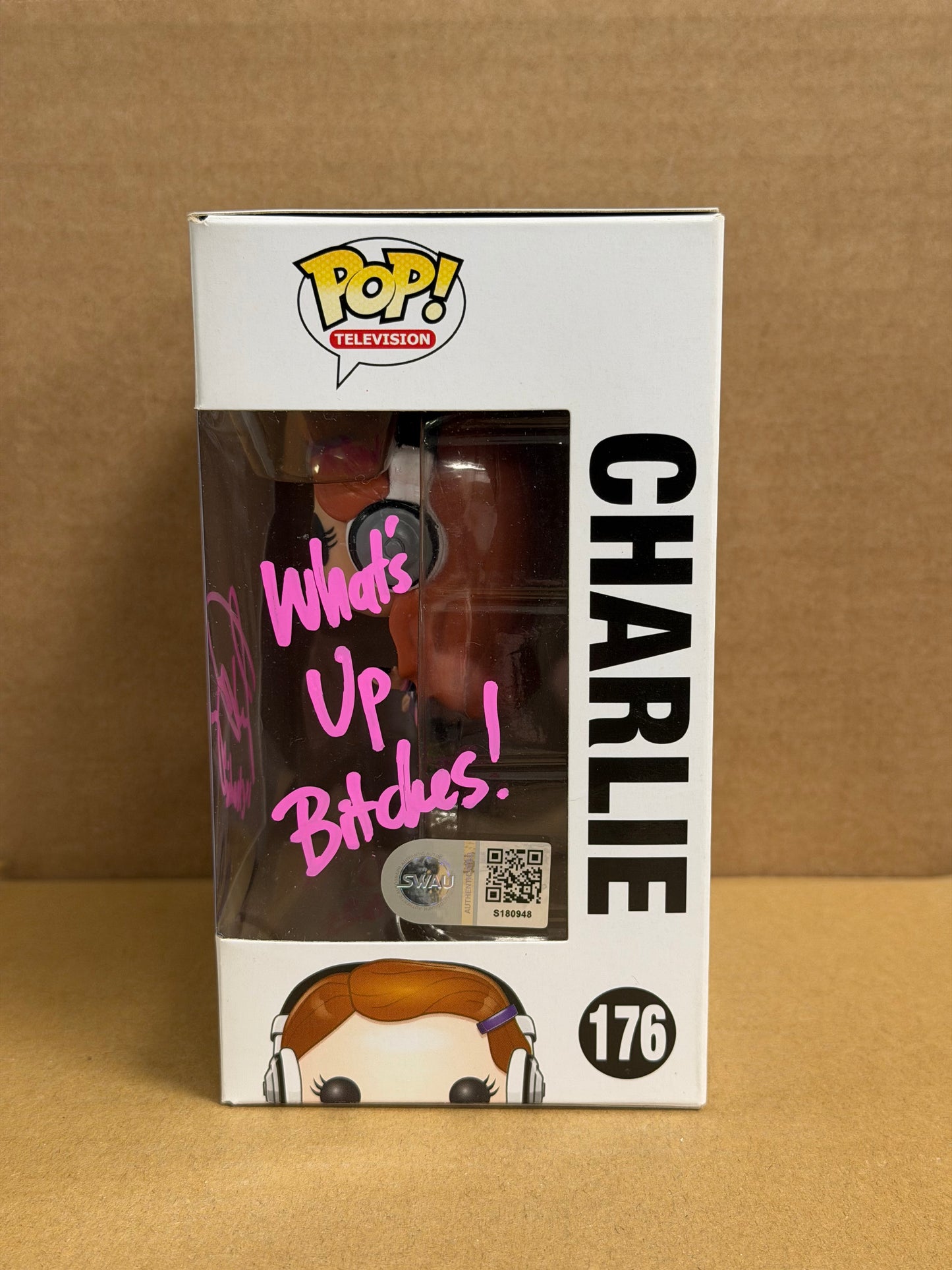 Funko Pop! Television Supernatural Charlie Signed Felicia Day COA #176