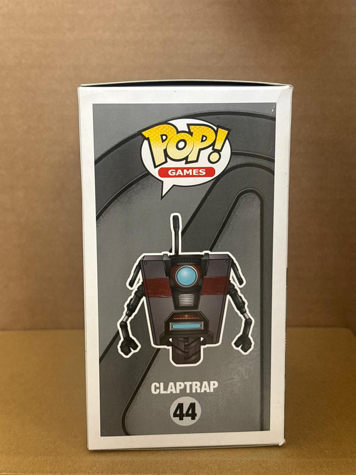 Funko Pop! Games Borderlands Claptrap #44 Gold GameStop Exclusive