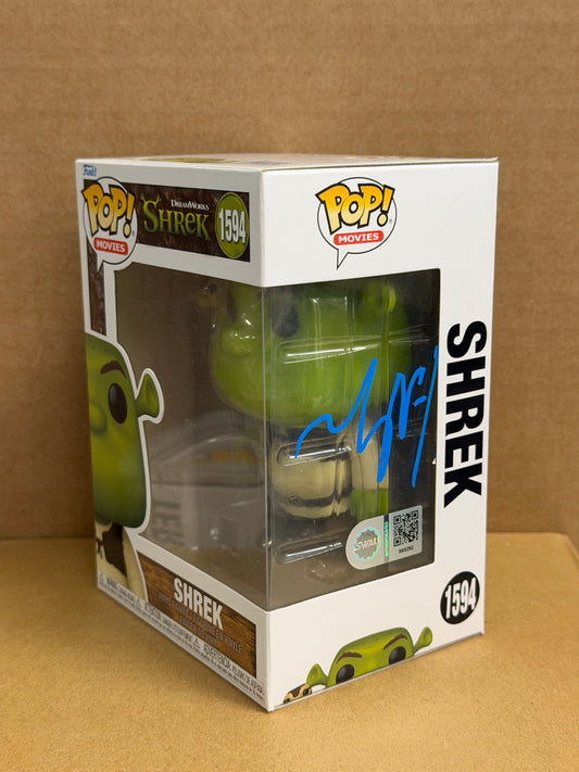 Funko Pop! Movies Shrek Signed Michael Myers COA #1594 WS