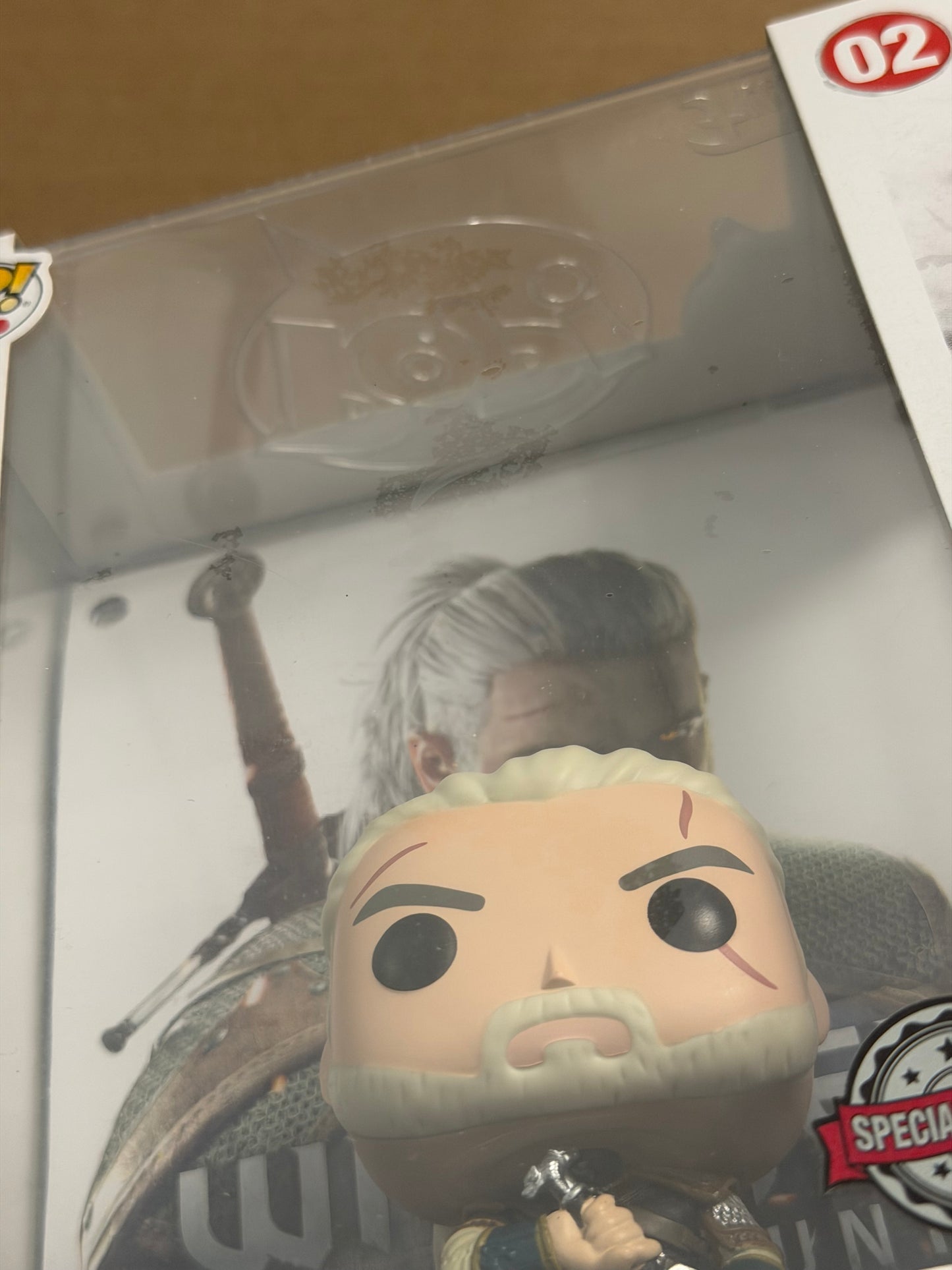 Funko Pop! Games The Witcher Wild Hunt Geralt #02 Game Cover SE