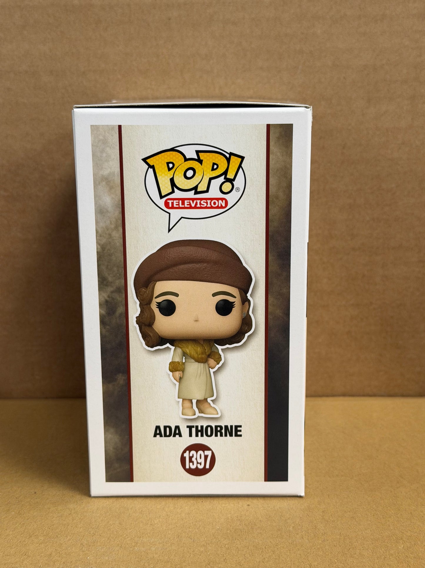 Funko Pop! Television Peaky Blinders Ada Thorne Signed Sophie Rundle COA #1397 BOX DAMAGE