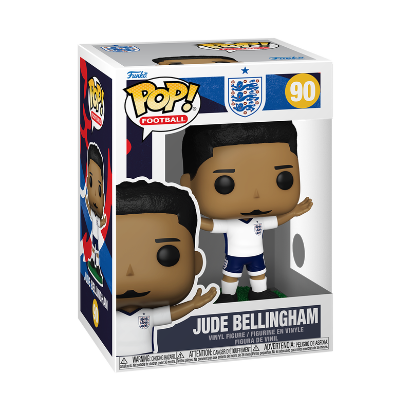 Funko Pop! Sports Football England Jude Bellingham #90 World Cup Free Protector