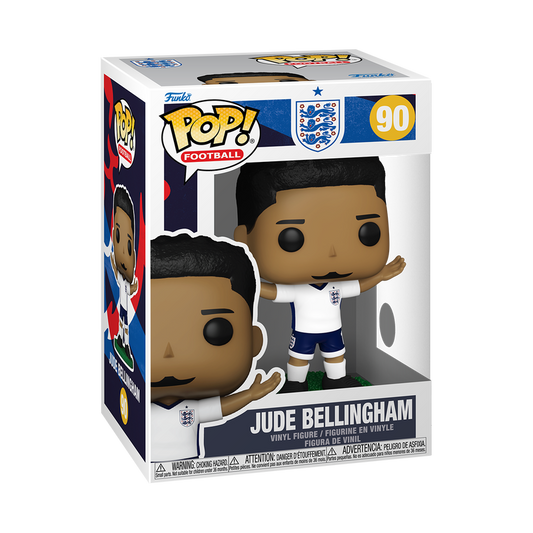 Funko Pop! Sports Football England Jude Bellingham #90 World Cup Free Protector