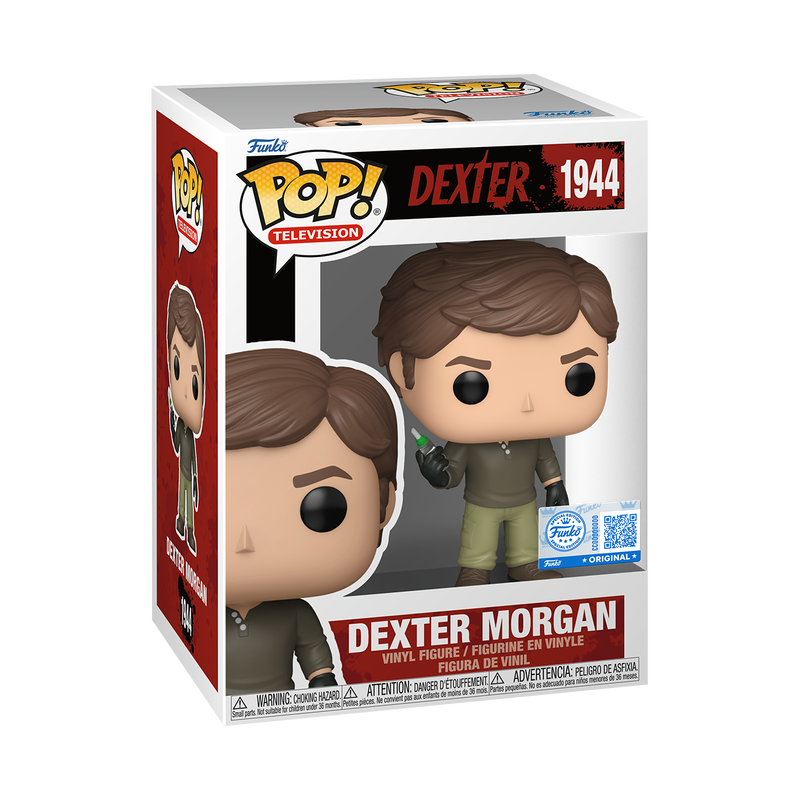 Funko Pop! Television Dexter Morgan With Syringe #1944 Free Protector