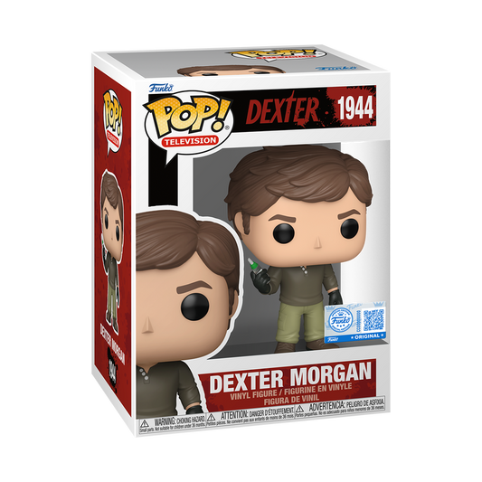 Funko Pop! Television Dexter Morgan With Syringe #1944 Free Protector