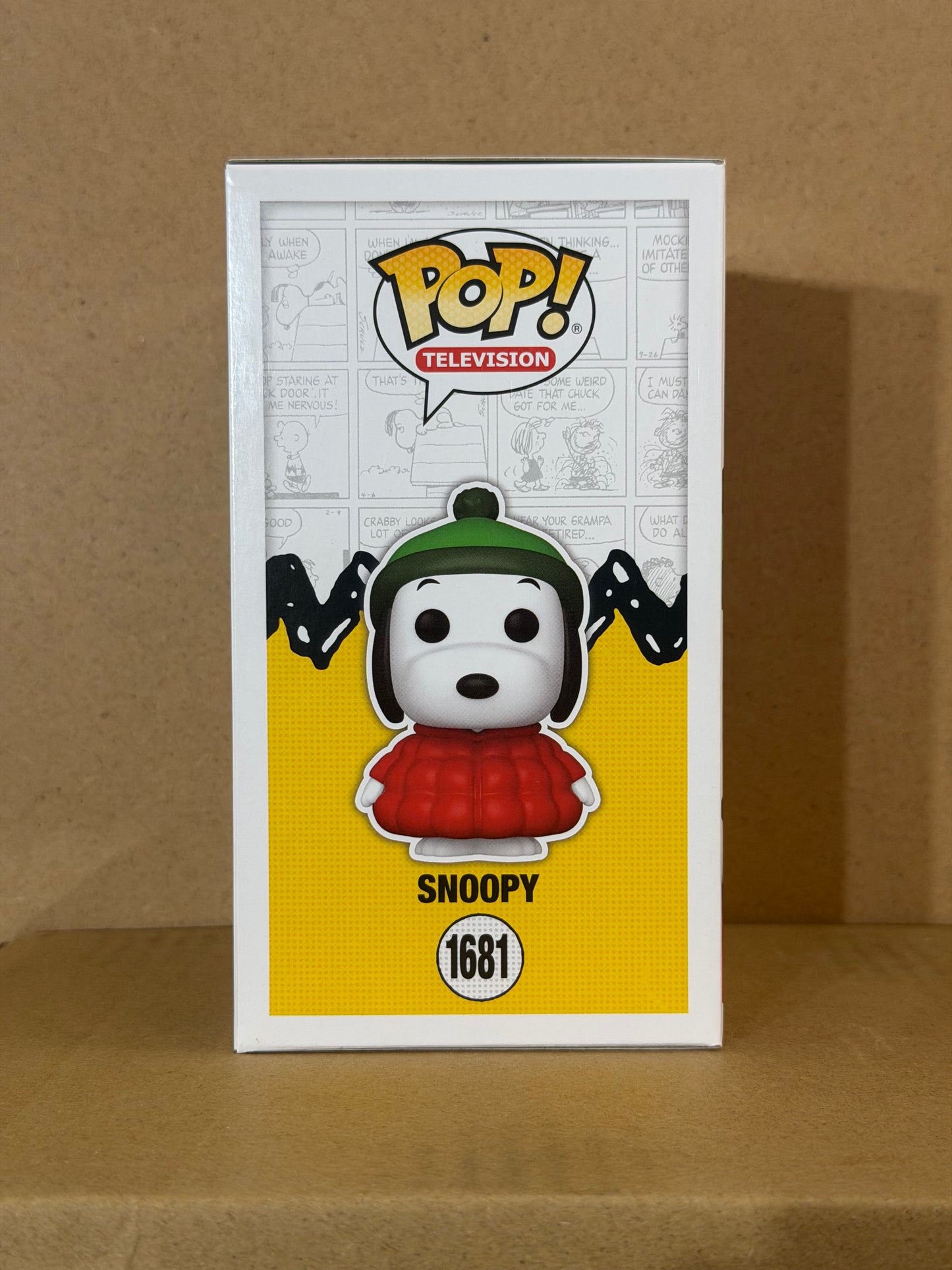 Funko Pop! Television Snoopy Signed Cam Clarke COA #1681
