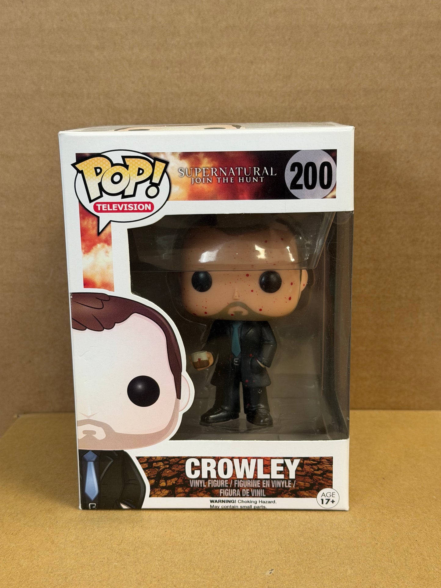 Funko Pop! Television Supernatural Crowley #200 Bloody