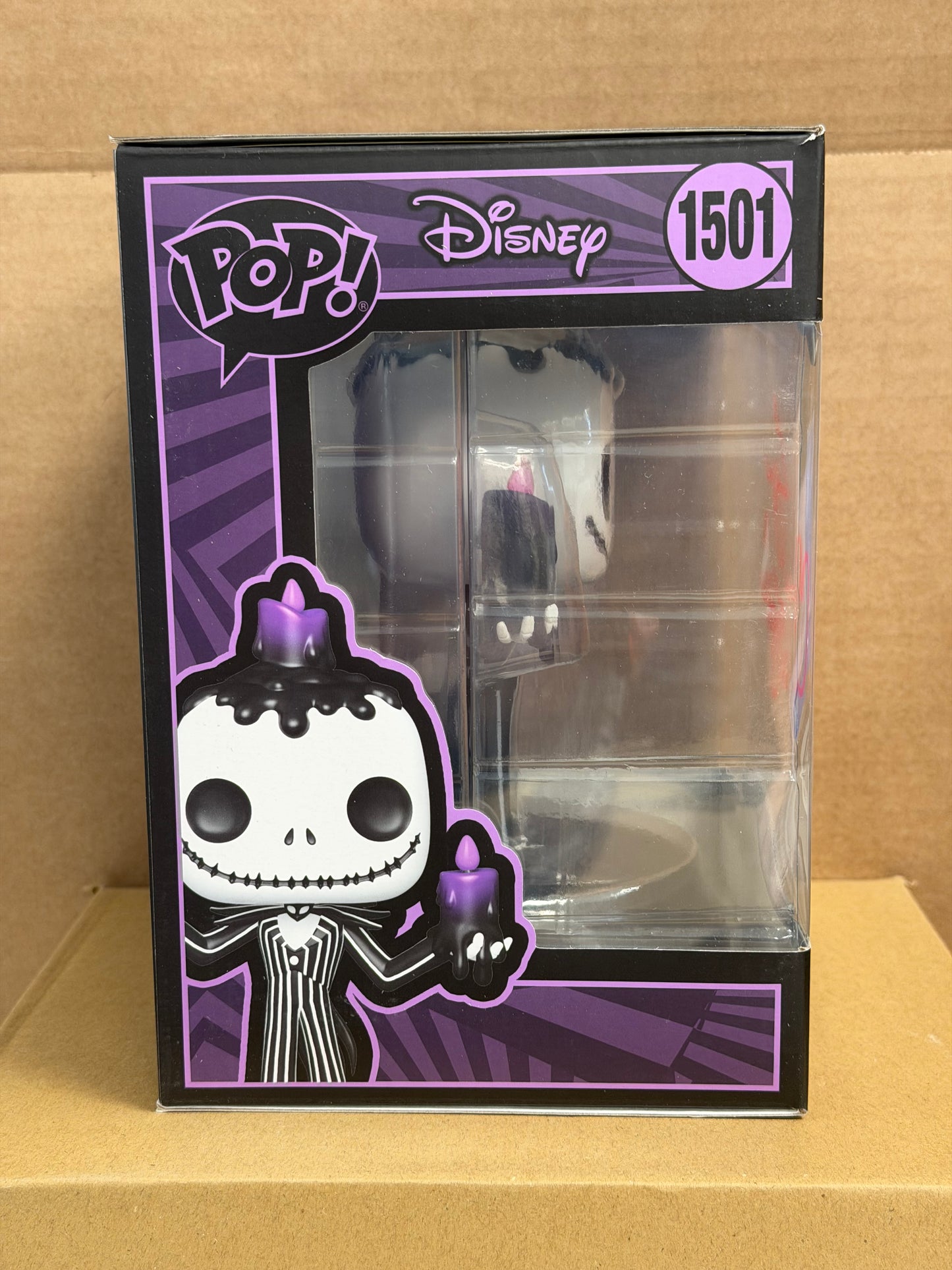 Funko Pop! Disney Jack Skellington Signed Chris Sarandon COA #1501 ‘Jack’