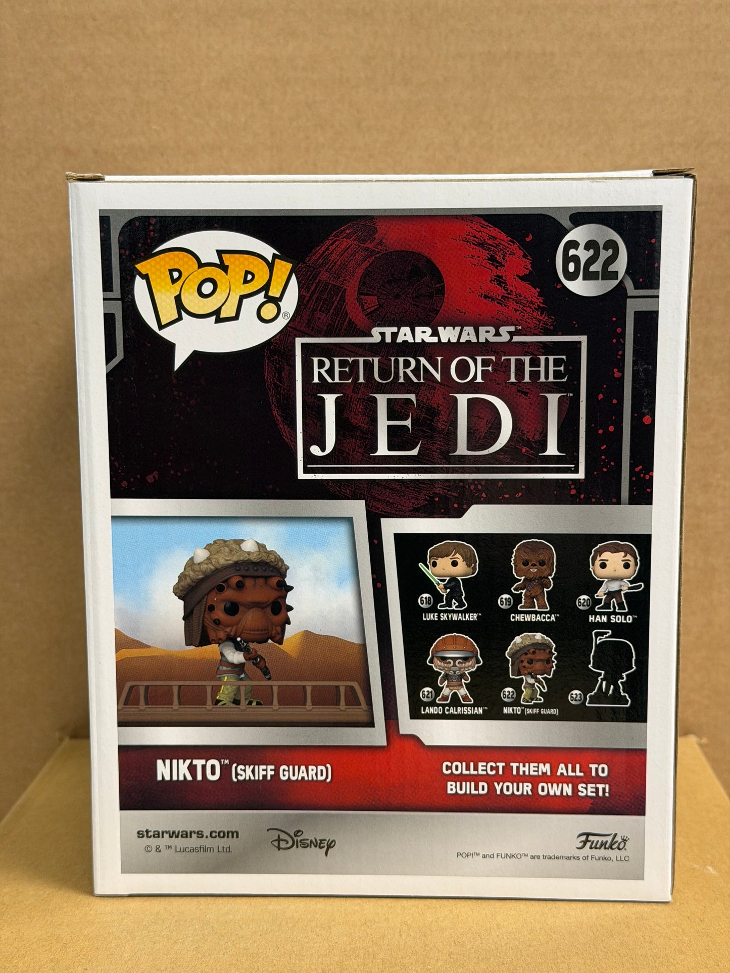Funko Pop! Star Wars Jabba’s Skiff: Nikto (Skiff Guard) #622 Special Edition + Protector