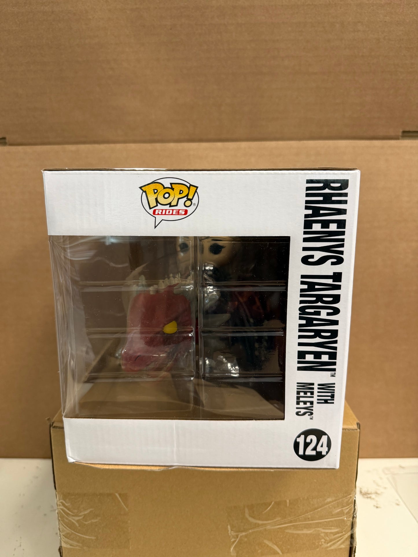 Funko Pop! Television House Of The Dragon Rhaenys Targaryen With Meleys #124
