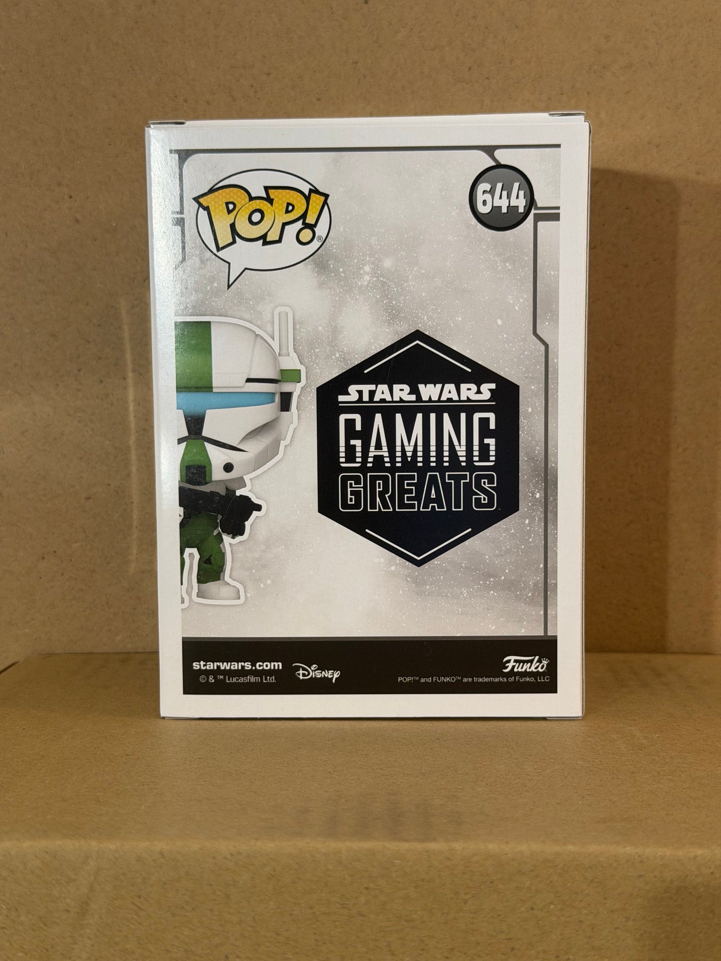 Funko Pop! Star Wars Fixer Signed Dee Baker COA #644 Special Edition