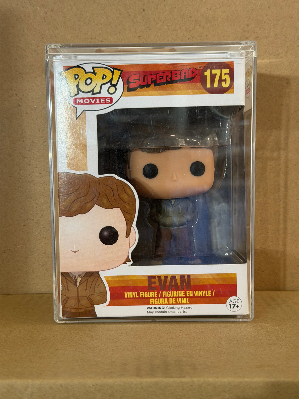 Funko Pop! Movies Superbad Evan #175 Free Hard Stack