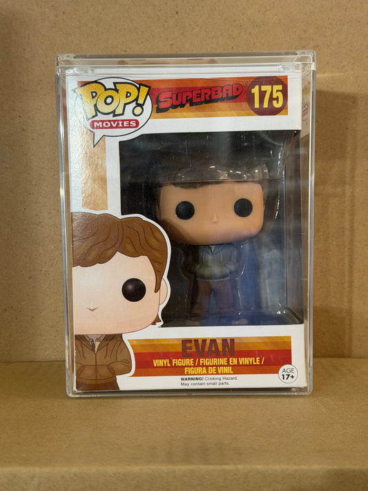 Funko Pop! Movies Superbad Evan #175 Free Hard Stack