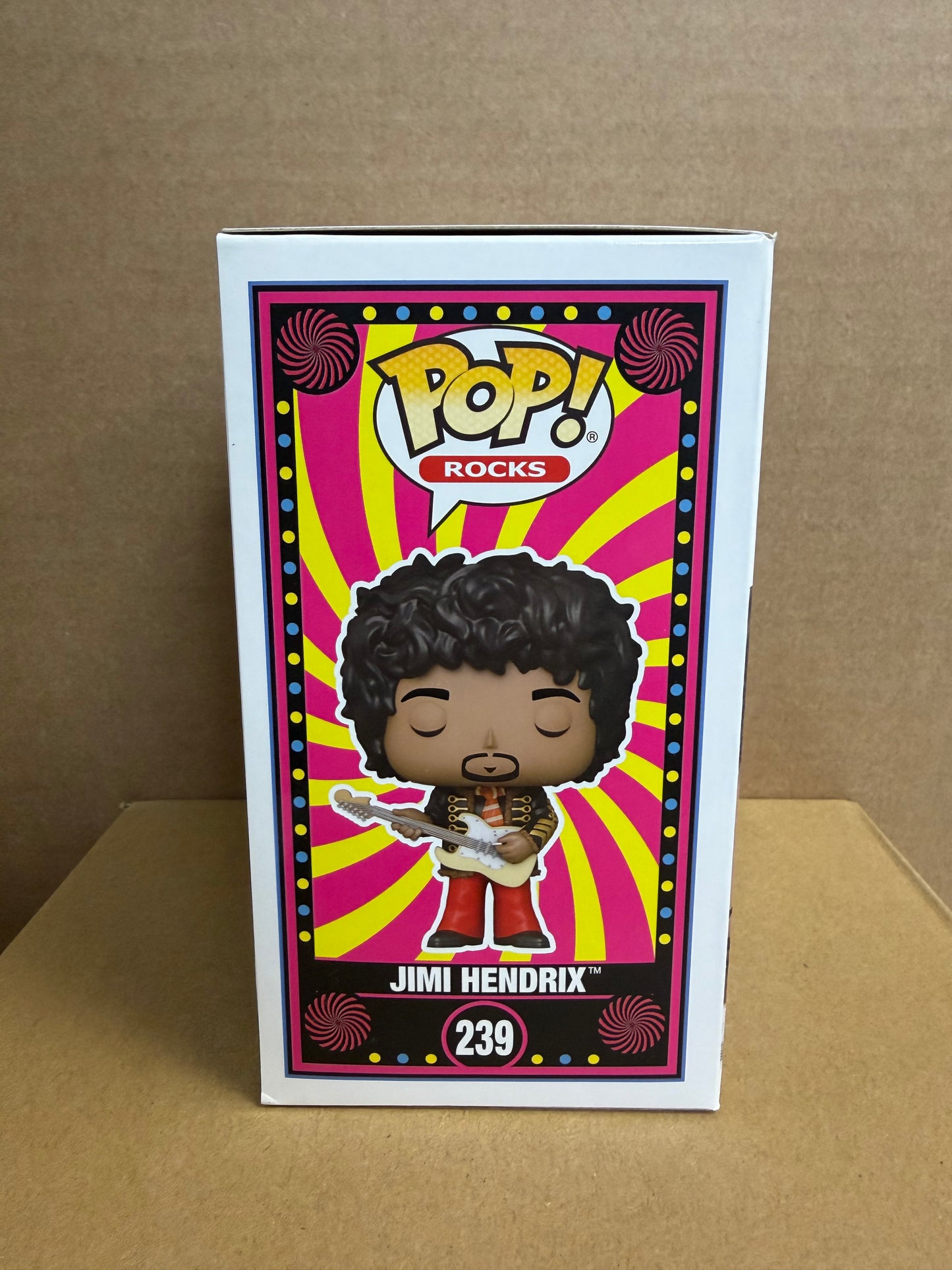 Funko Pop! Rocks Jimi Hendrix #239 Slight Box Damage