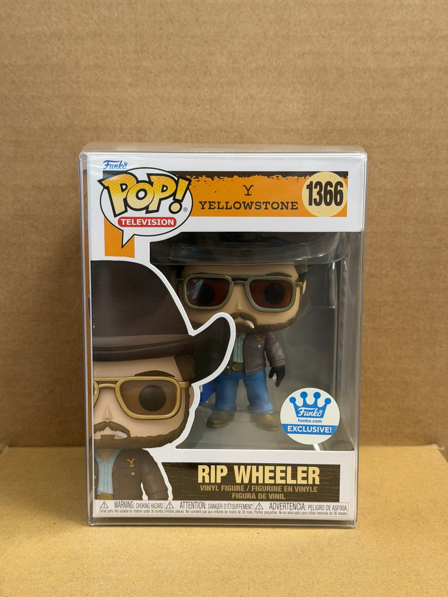 Funko Pop! Television Yellowstone Rip Wheeler W/ Cooler #1366 Exclusive