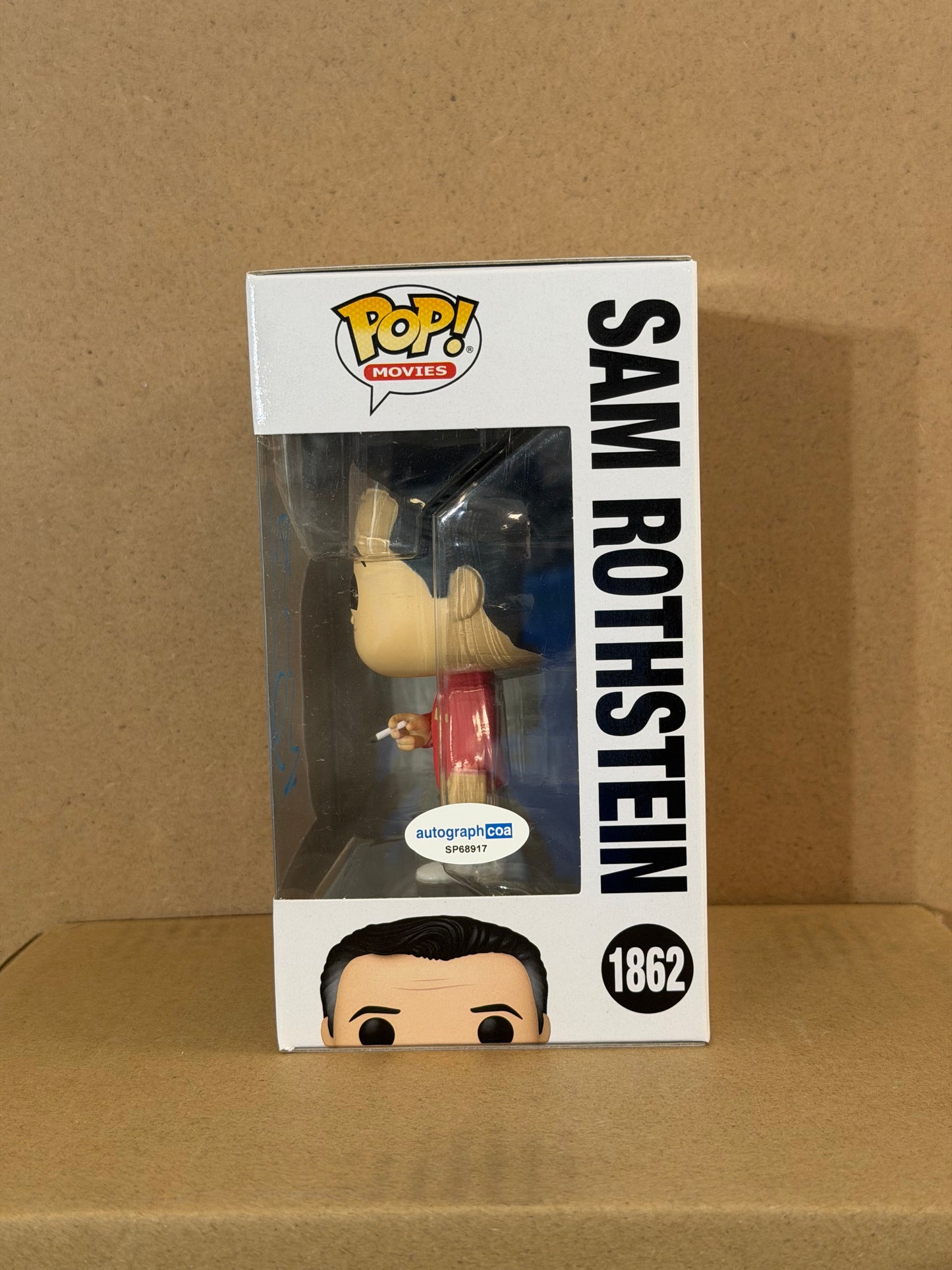 Funko Pop! Movies Casino Sam Rothstein Signed Robert DeNiro COA #1862