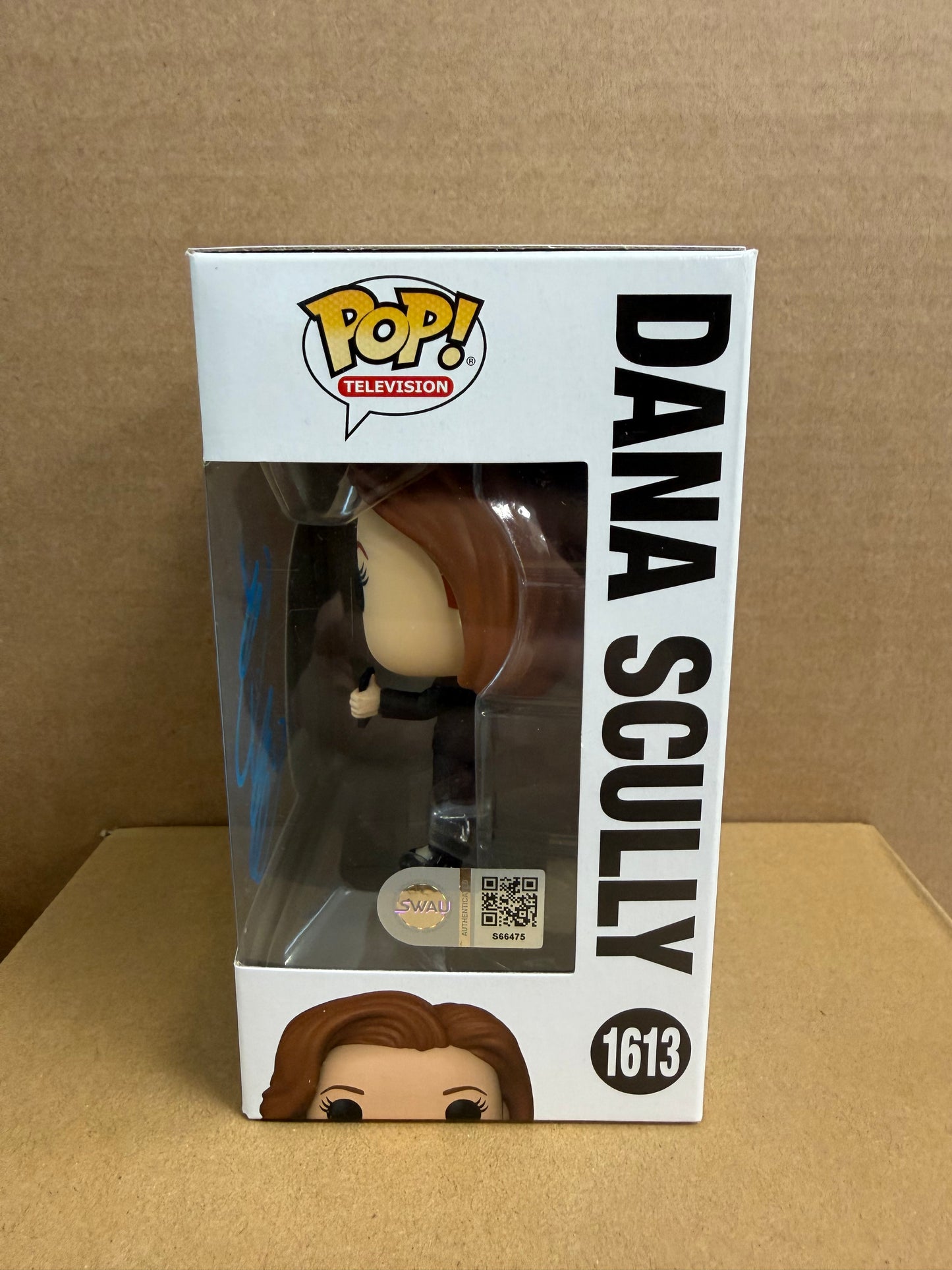 Funko Pop! Television The X Files Dana Scully Signed Gillian Anderson COA #185