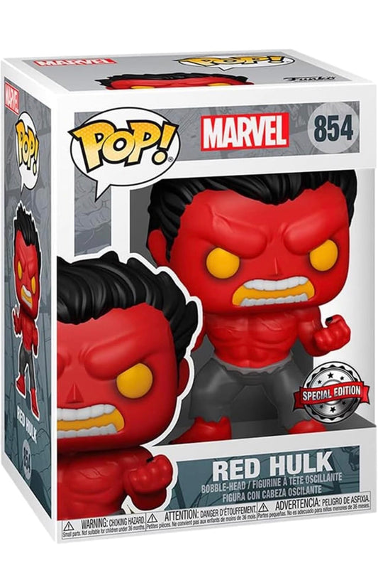 Funko Pop! Marvel Red Hulk #854 Special Edition