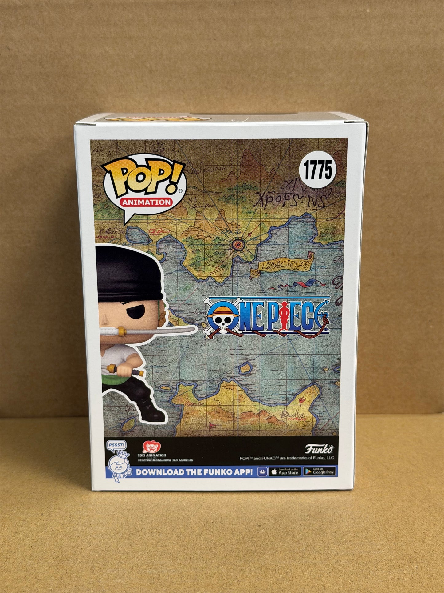 Funko Pop! Anime One Piece Roronoa Zoro Chase #1775 Free Protector