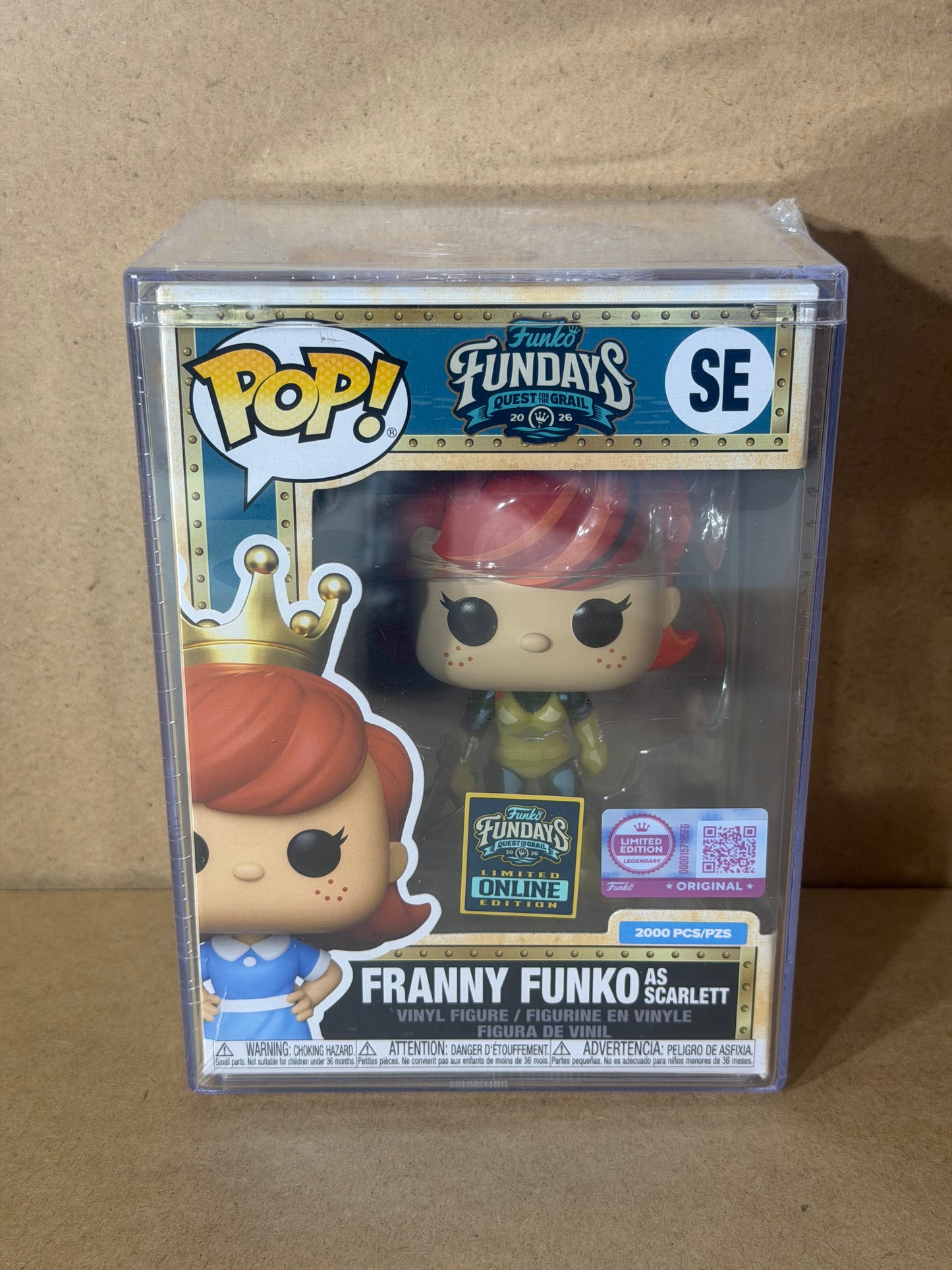 Funko Pop! Gi Joe Franny Funko As Scarlett 2000pcs 2026 Fundays