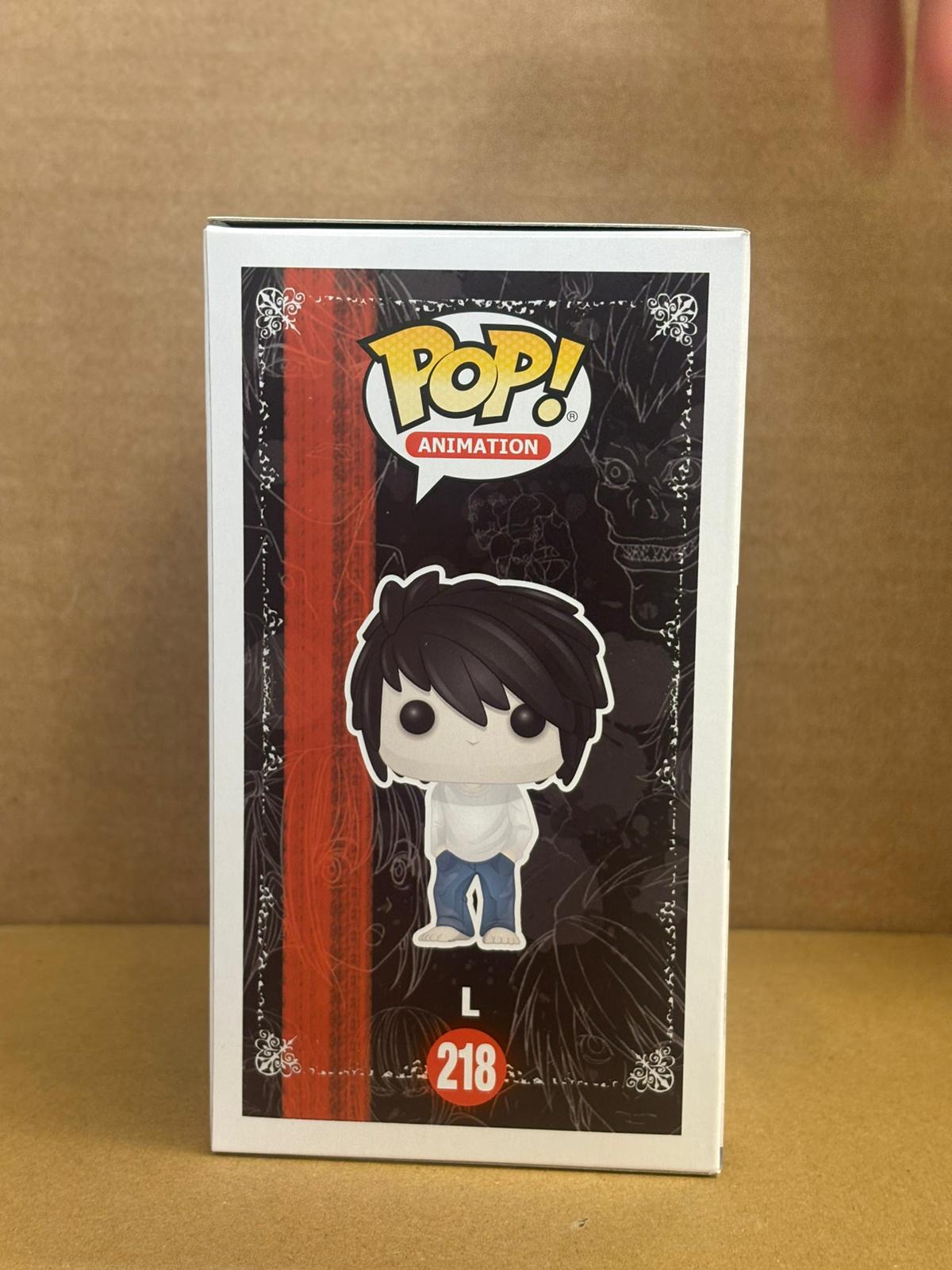 Funko Pop! Anime Death Note L #218 Rare Vaulted