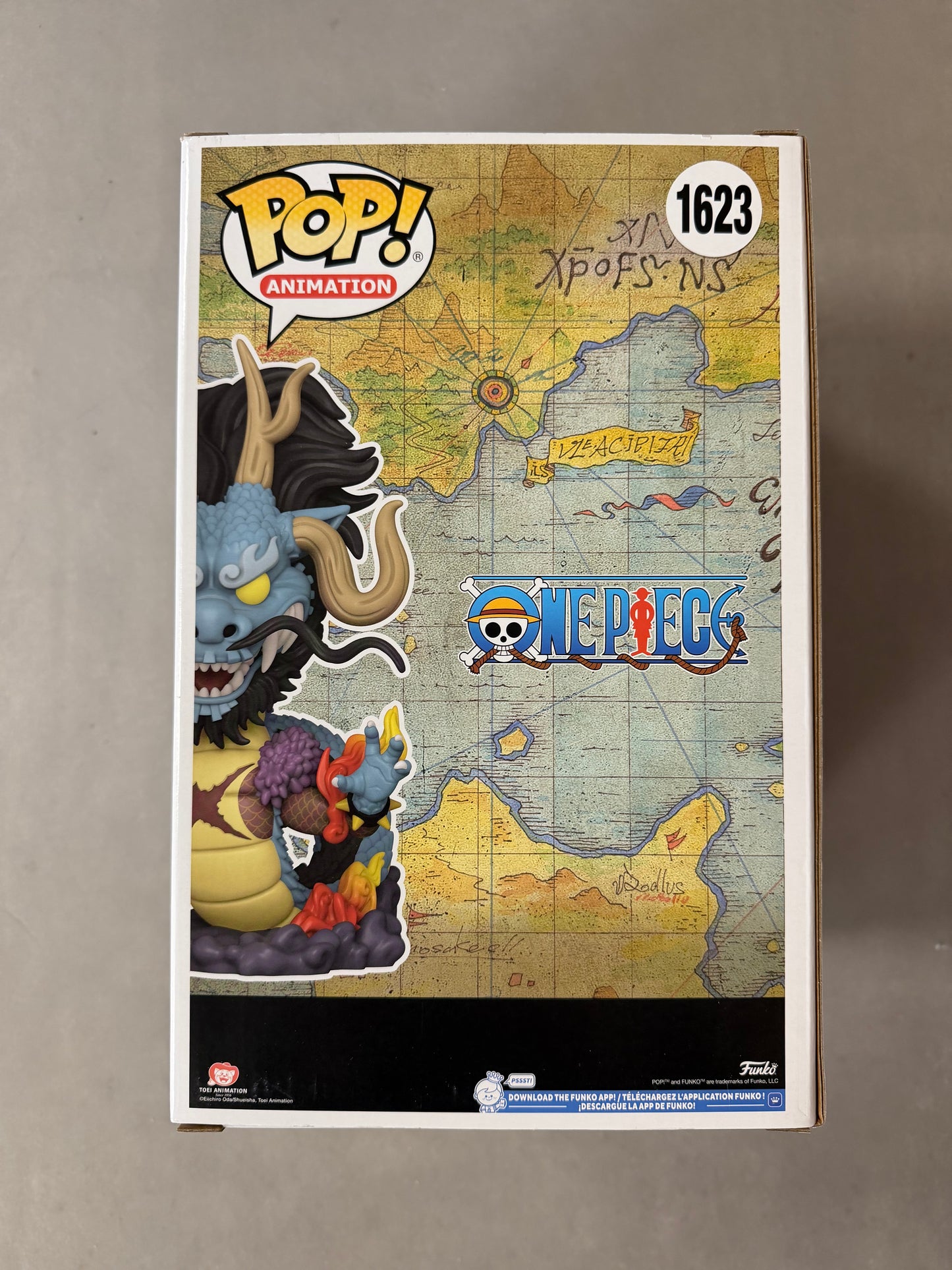 Funko Pop! Jumbo Anime One Piece Kaido Dragon Form #1623 + Protector