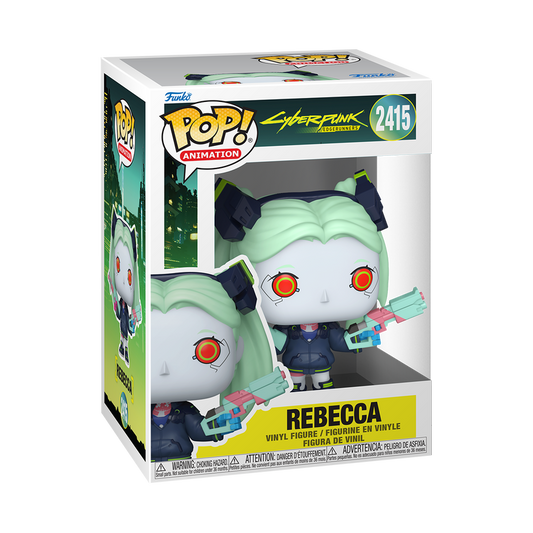 Funko Pop! Animation Cyberpunk Edgerunners Rebecca #2415 Free Protector
