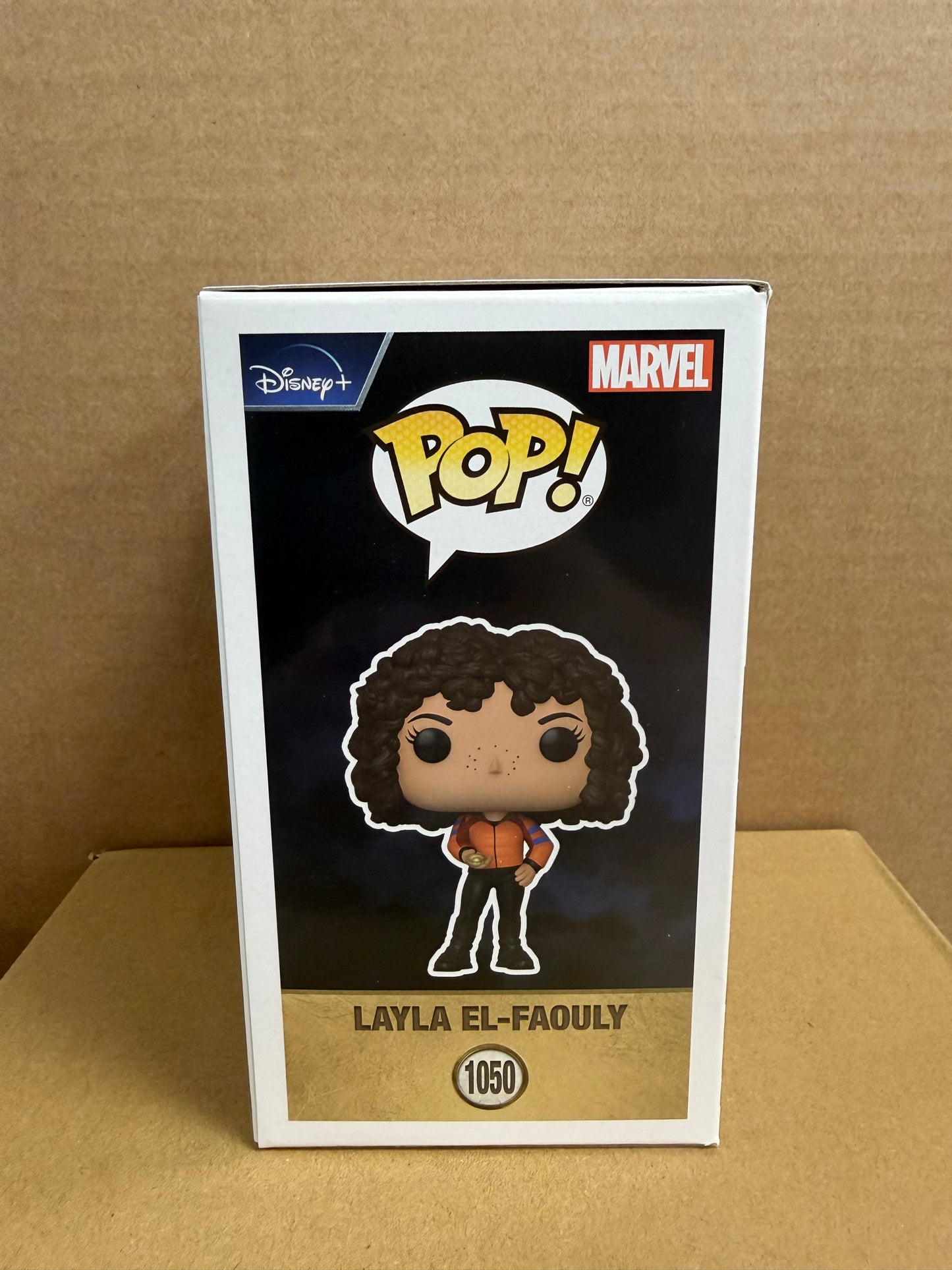 Funko Pop! Marvel Layla Wl-Faouly Signed By May Calamaway #1050 COA