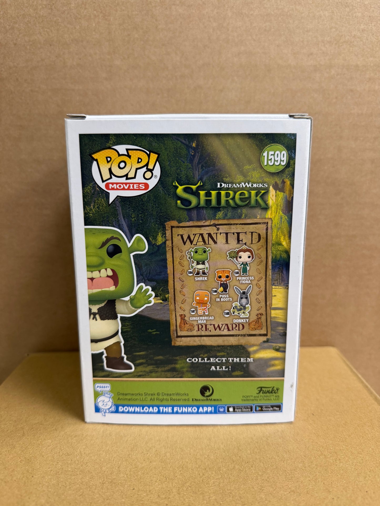 Funko Pop! Movies Shrek #1599 Hot Topic Exclusive