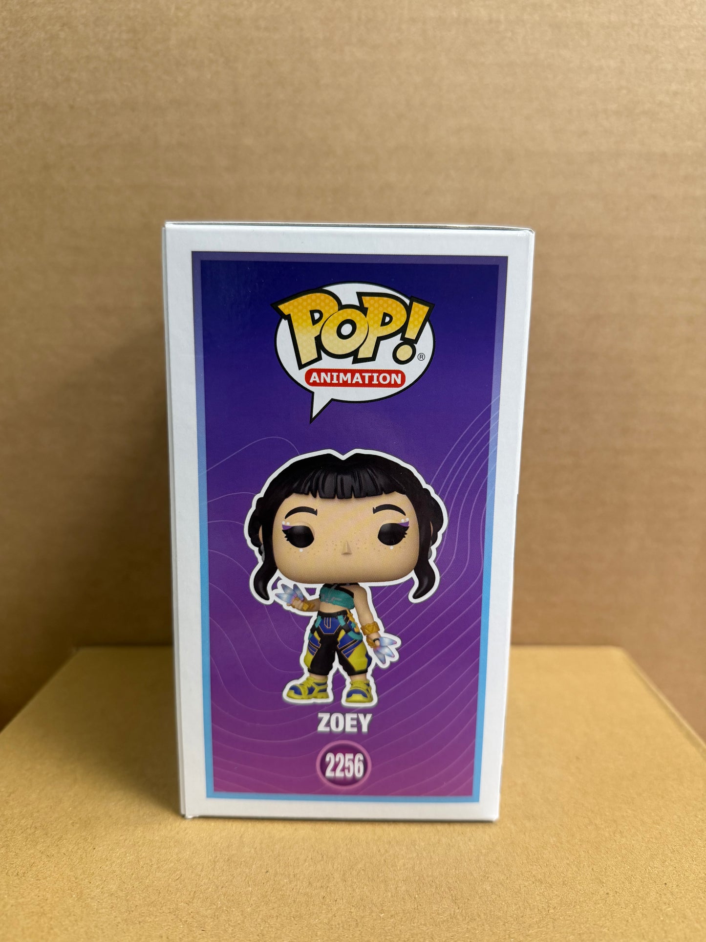 Funko Pop! Animation Kpop Demon Hunters Zoey Signed Rei Ami COA #2256