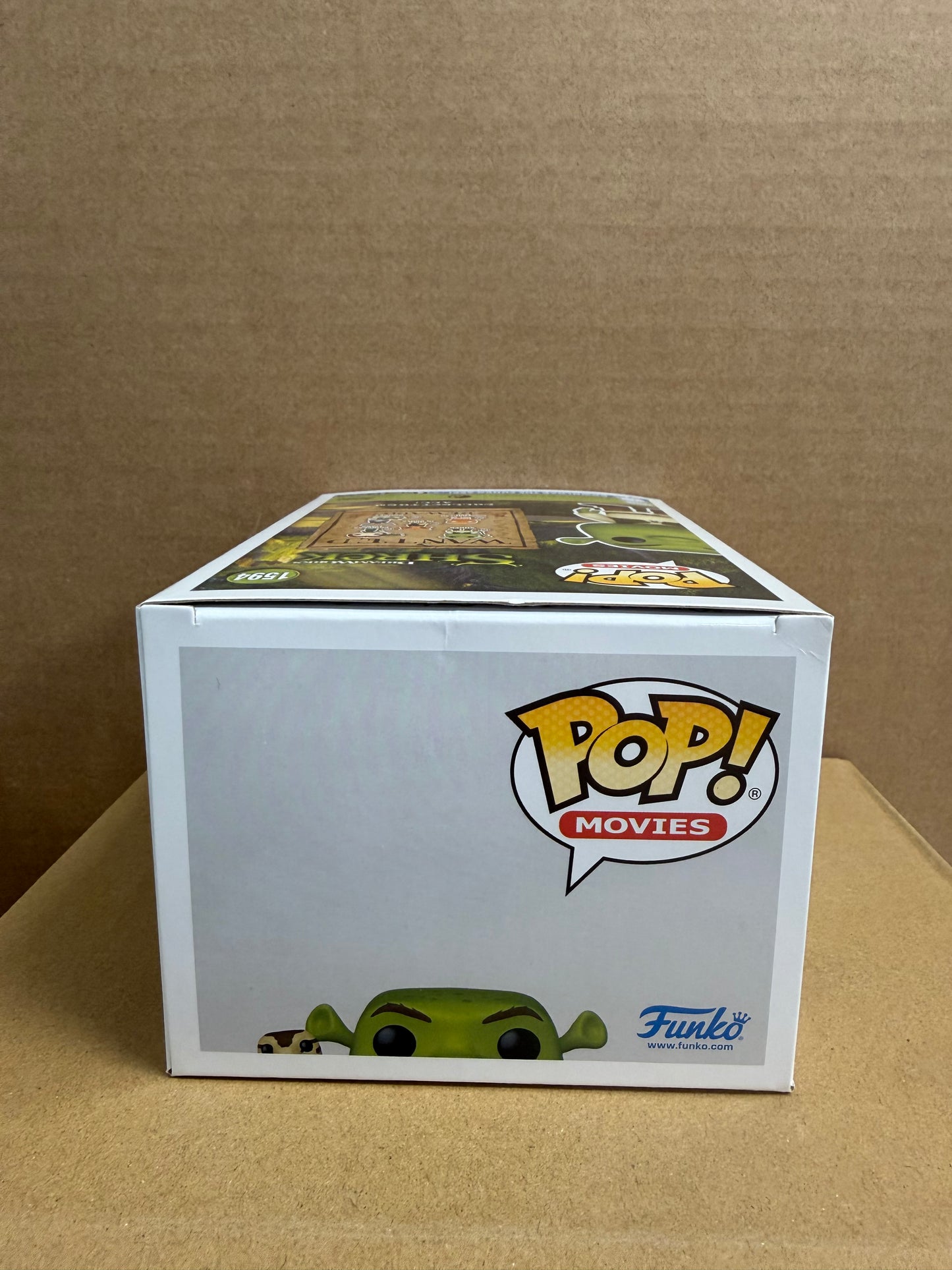 Funko Pop! Movies Shrek Signed Mike Myers #1594 COA WS
