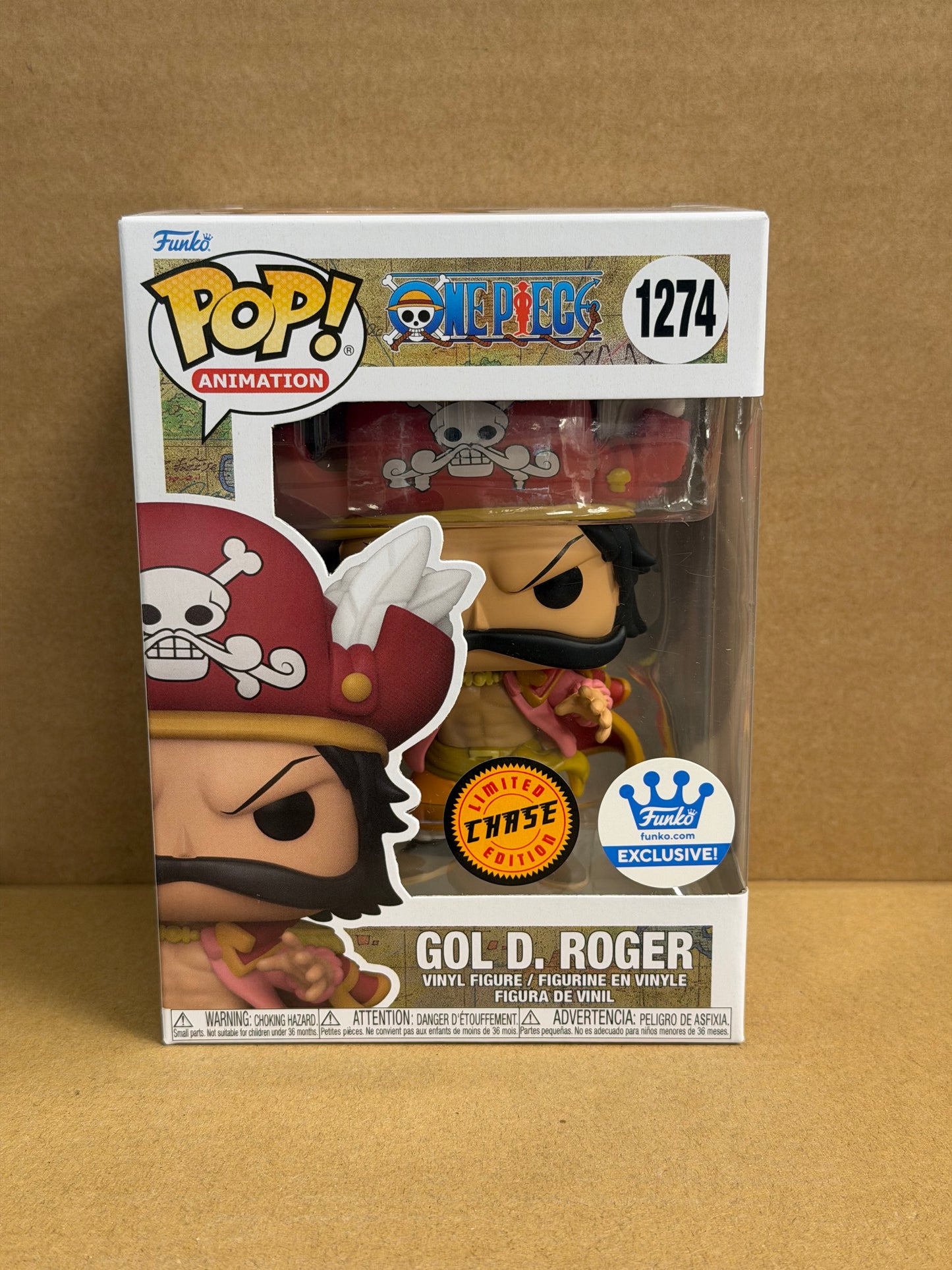 Funko Pop! Anime One Piece Gol D. Roger Chase #1274 Exclusive