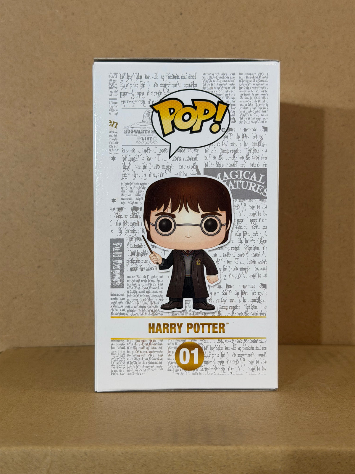 Funko Pop! Harry Potter Signed Daniel Radcliffe COA #01 Free Magnetic Stack