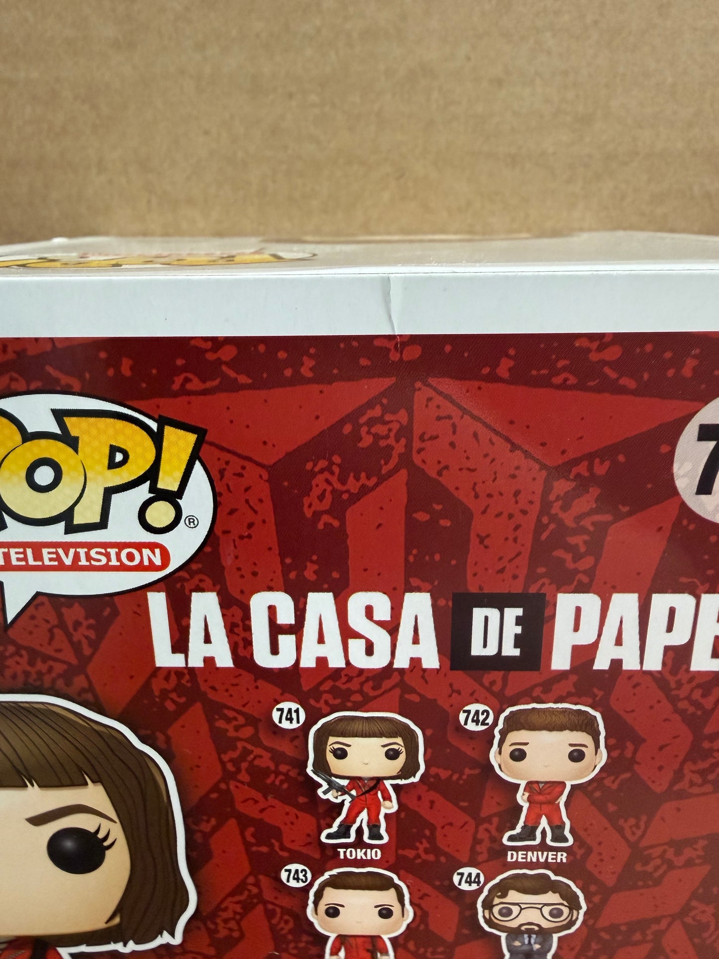 Funko Pop! Television La Casa De Papel Money Heist Signed Ursula Corbero COA #741 WS
