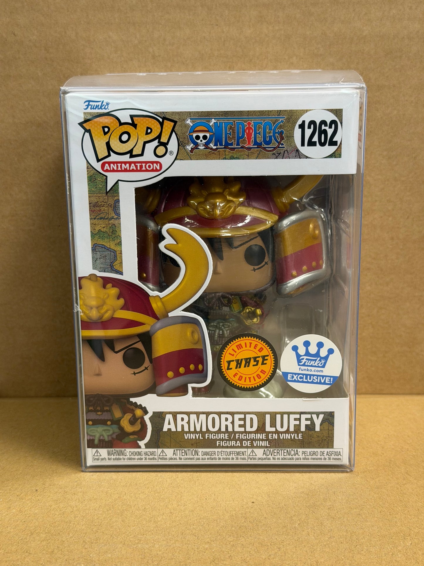 Funko Pop! Anime One Piece Armored Luffy Chase #1262 Exclusive