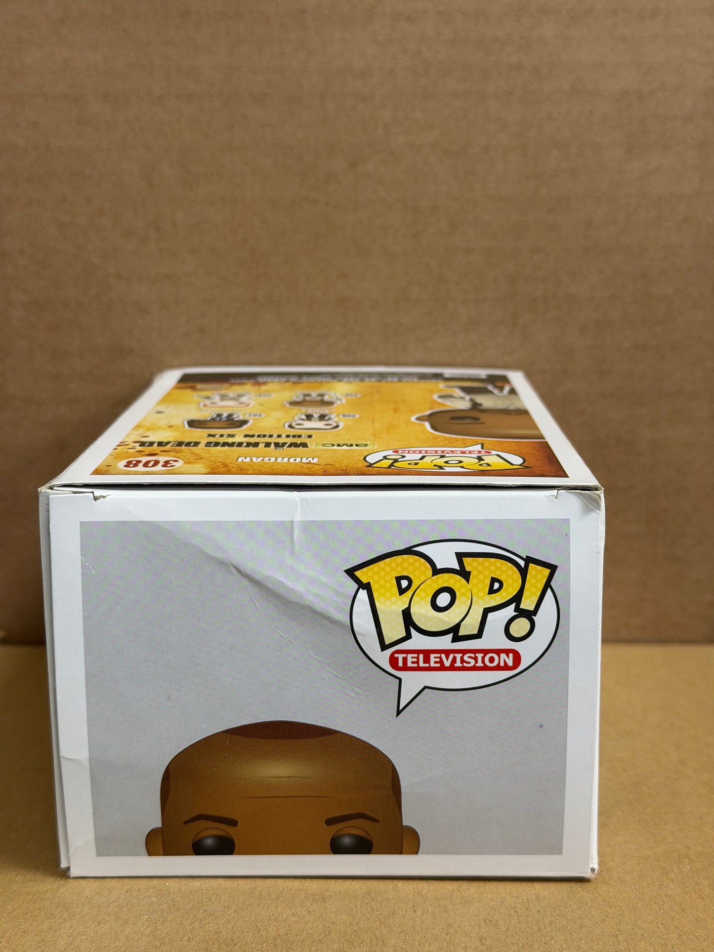 Funko Pop! Television The Walking Dead Morgan Signed Lennie James COA #308 BOX DAMAGE