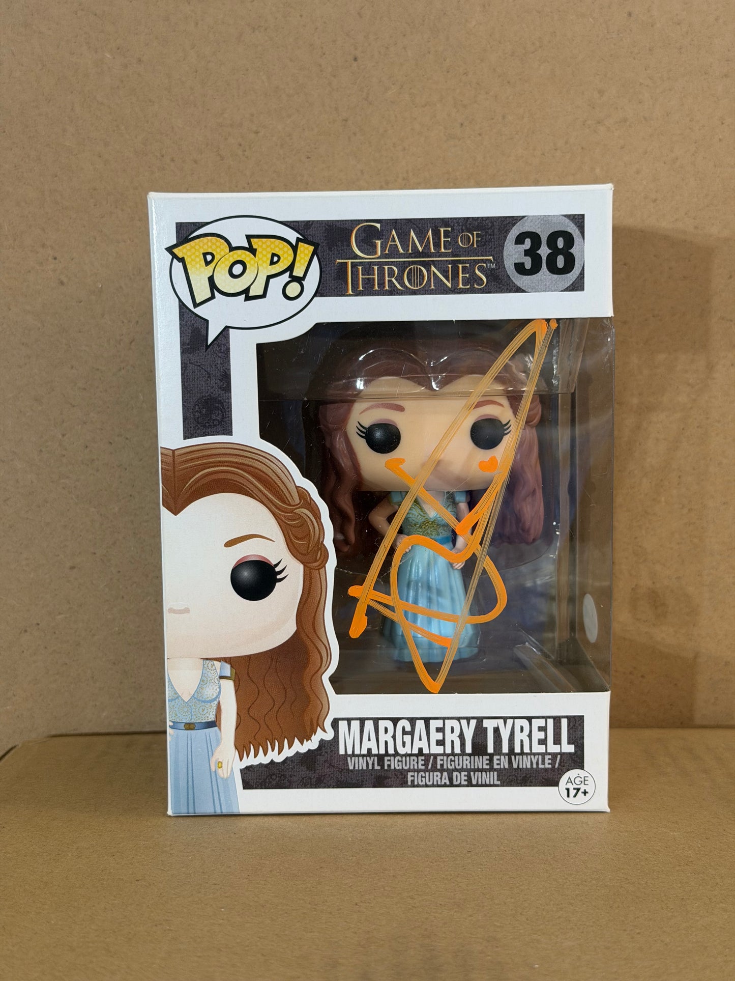 Funko Pop! Television Game Of Thrones Margaery Tyrell Signed Natalie Dormer COA #38