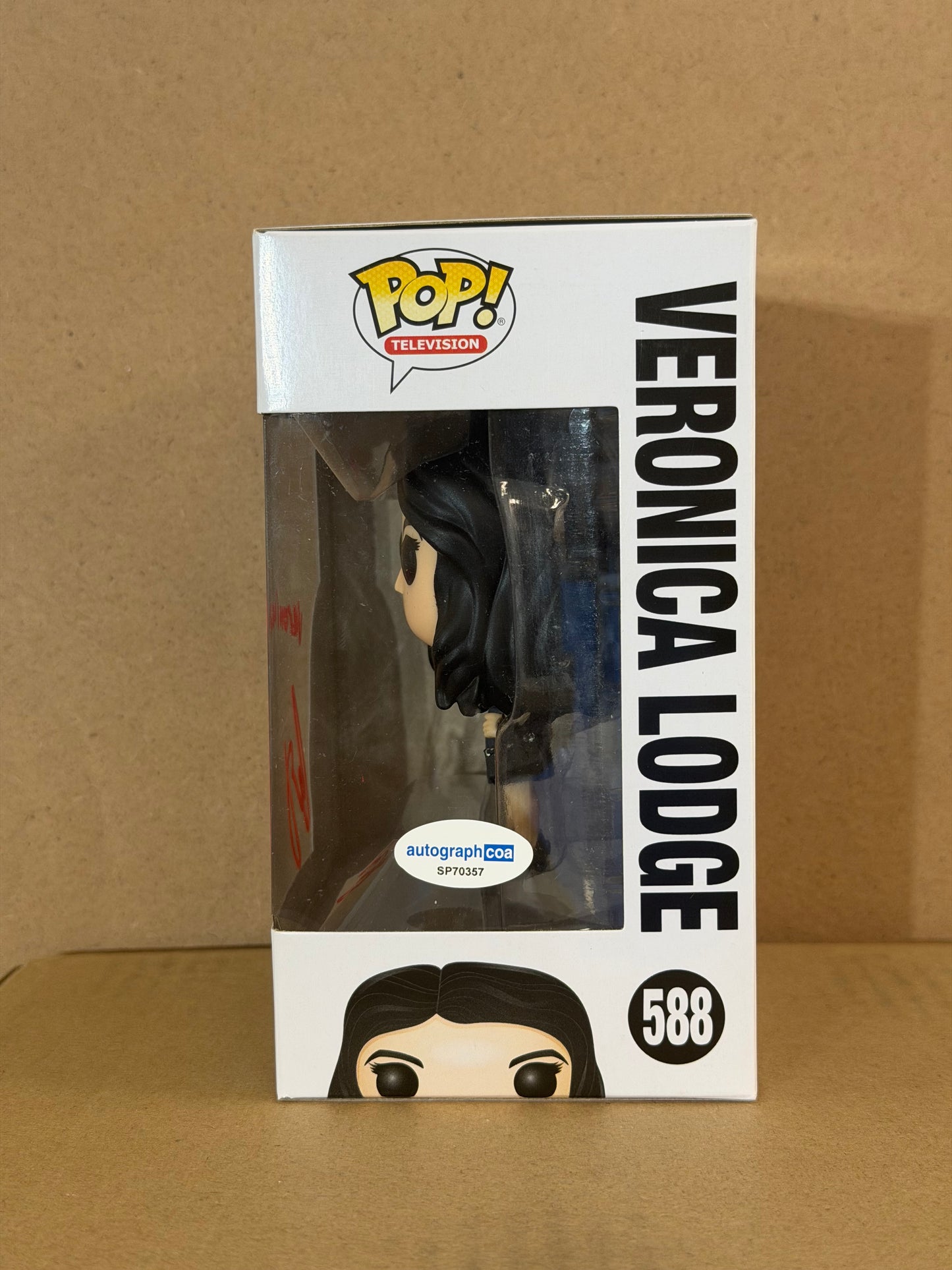 Funko Pop! Television Riverdale Veronica Lodge Signed Camilla Mendez COA #588