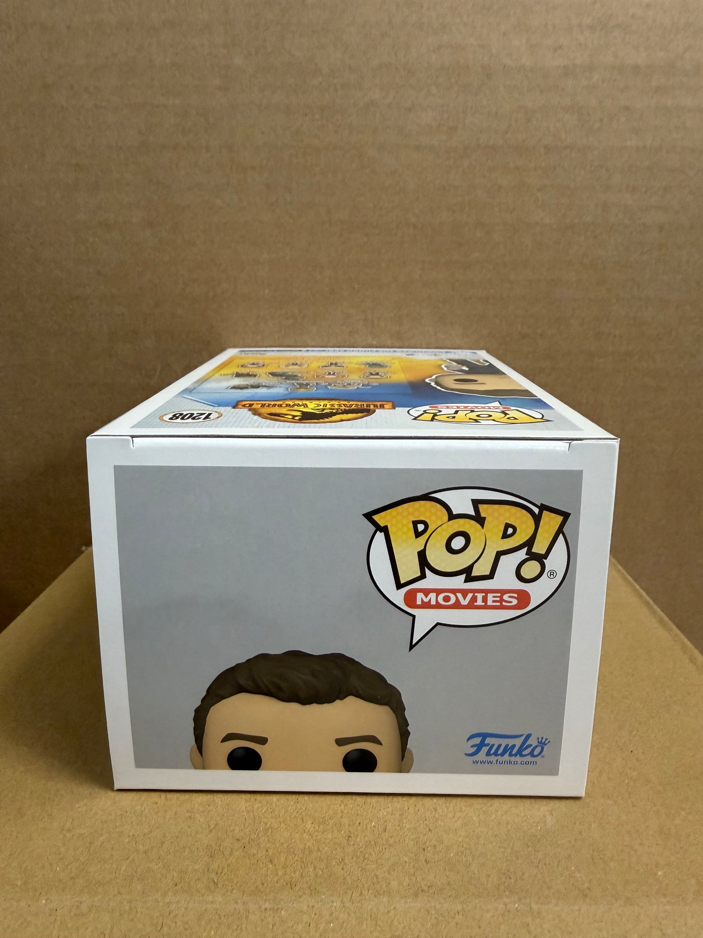 Funko Pop! Movies Owen Grady Sogned Chris Pratt #1208 WS COA