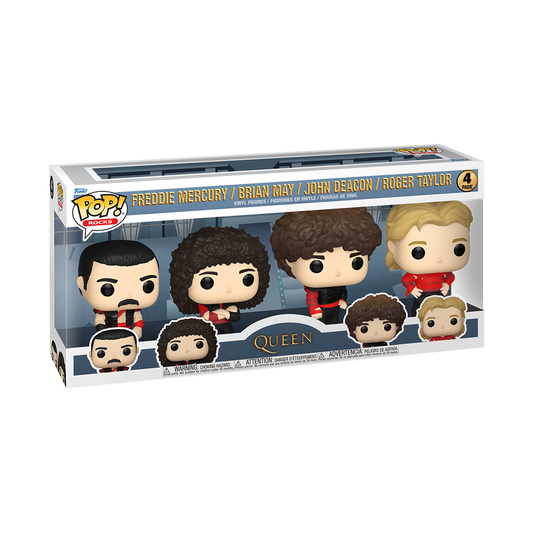 Funko Pop! Rocks Queen (Radio Gaga) 4 Pack