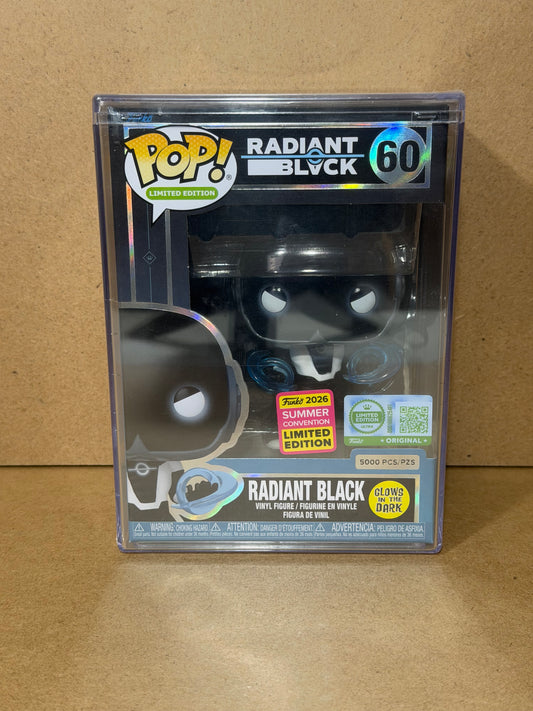 Funko Pop! Comic Radiant Black (Glow) #60 SDCC Exclusive