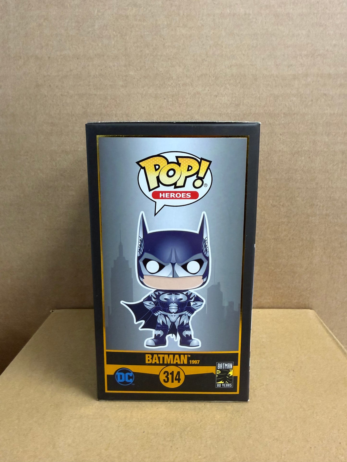Funko Pop! DC! Batman #314 Signed By George Clooney COA WS