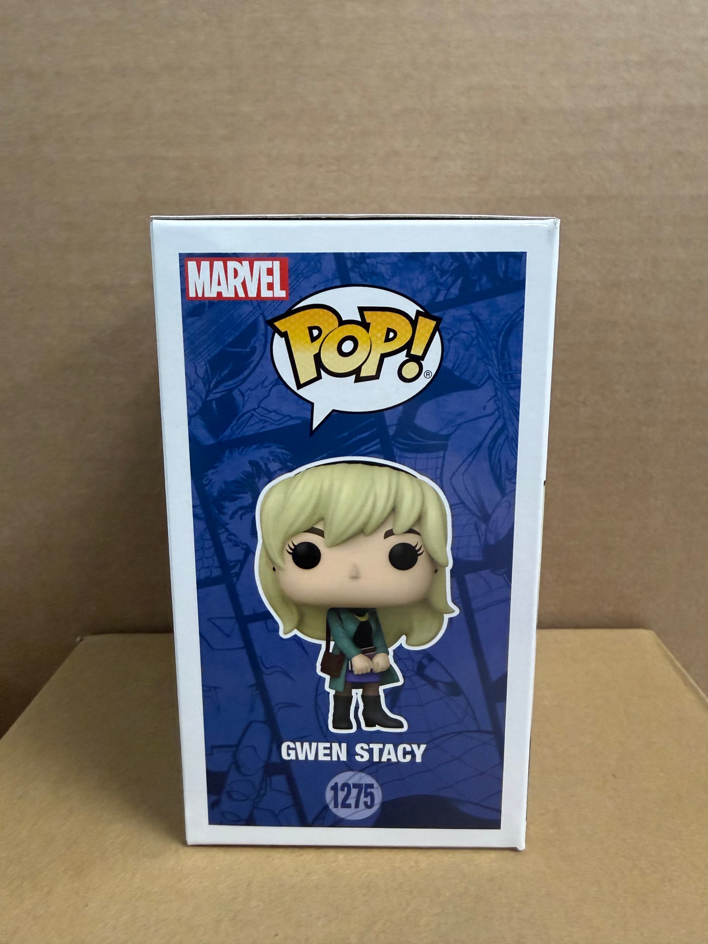 Funko Pop! Marvel Gwen Stacy Signed Bruce Dallas Howard #1275 COA