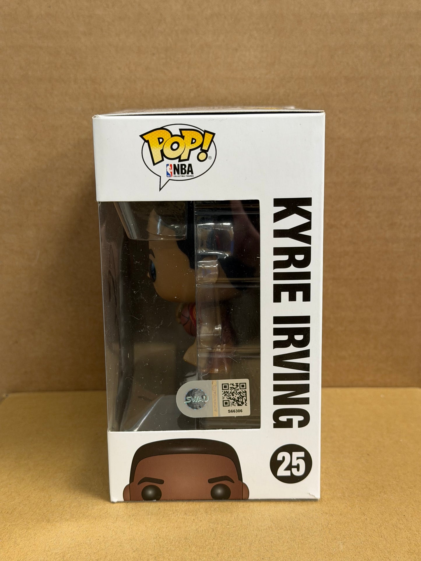 Funko Pop! Sports Basketball NBA Kyrie Irving Signed COA #25 WS