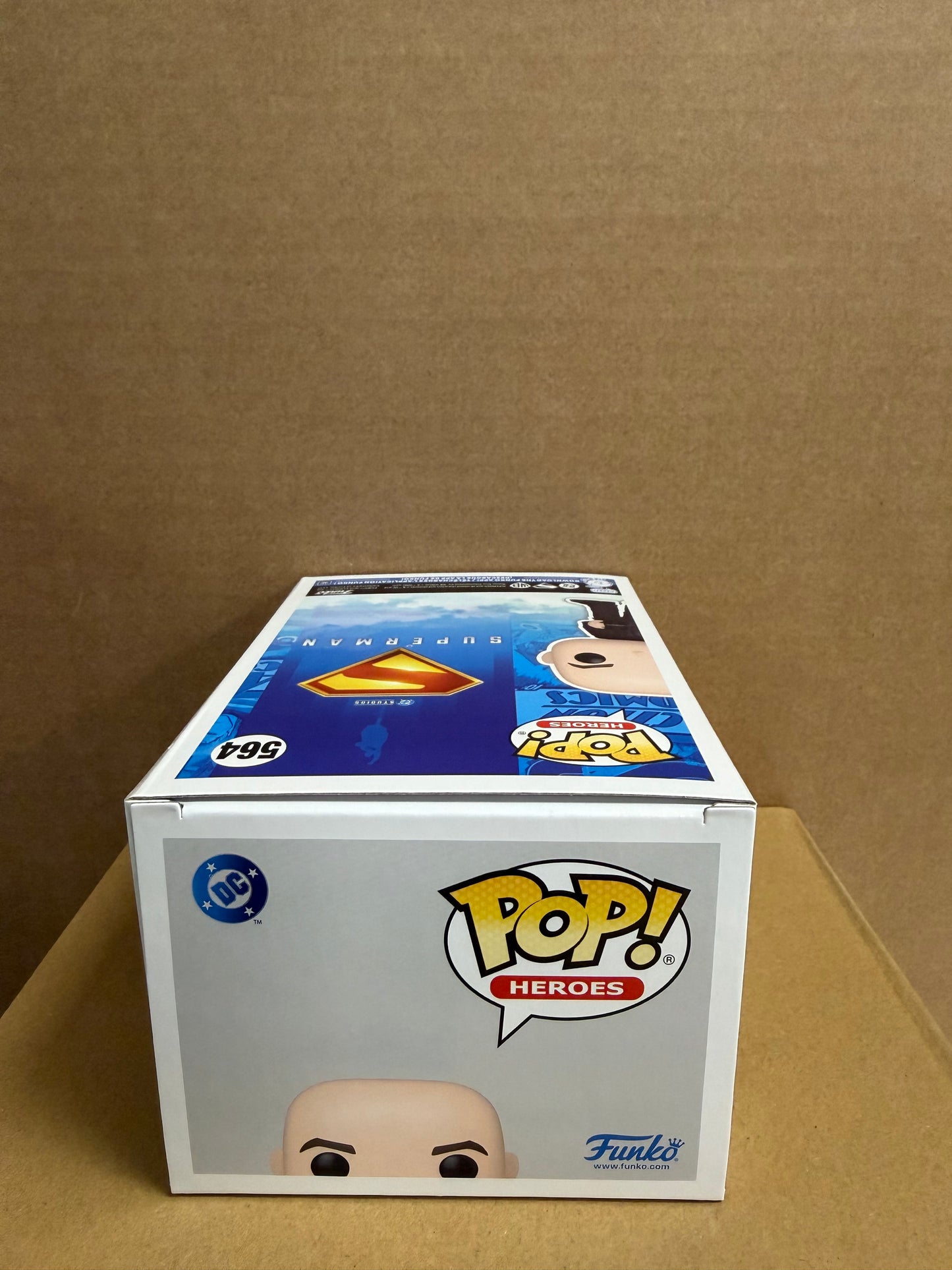 Funko Pop! DC! Lex Luthor Signed Nicholas Holt COA #564 WS Sharpie