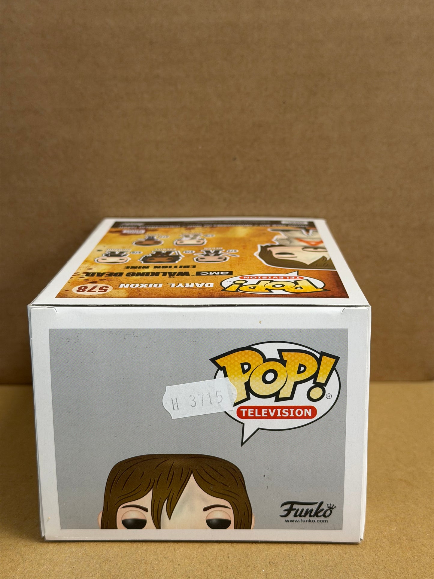 Funko Pop! Television The Walking Dead Daryl Dixon Signed Norman Reedus COA #578