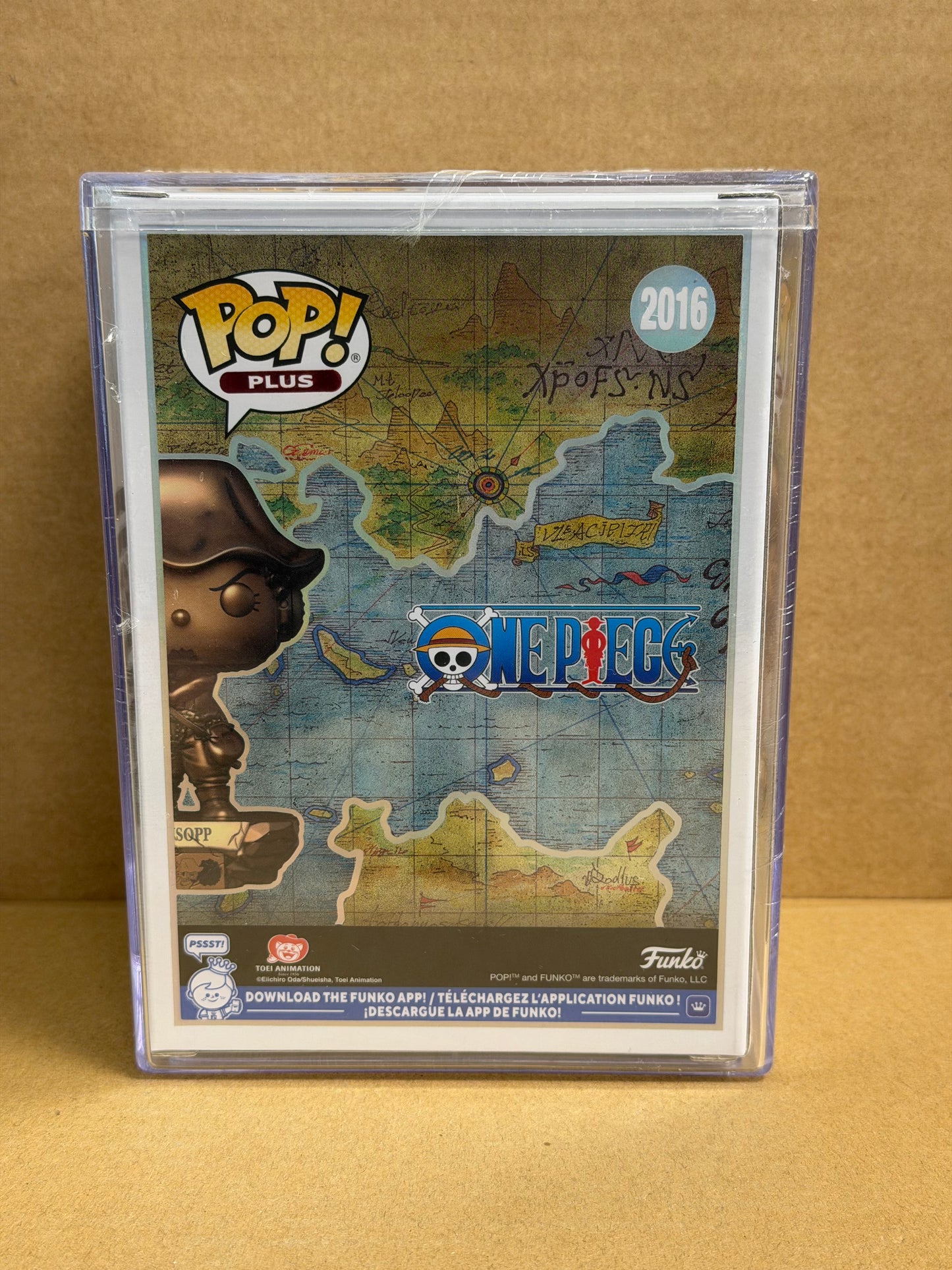 Funko Pop! Anime One Piece Usopp Bronze Statue #2016 Exclusive Hardstack Sealed