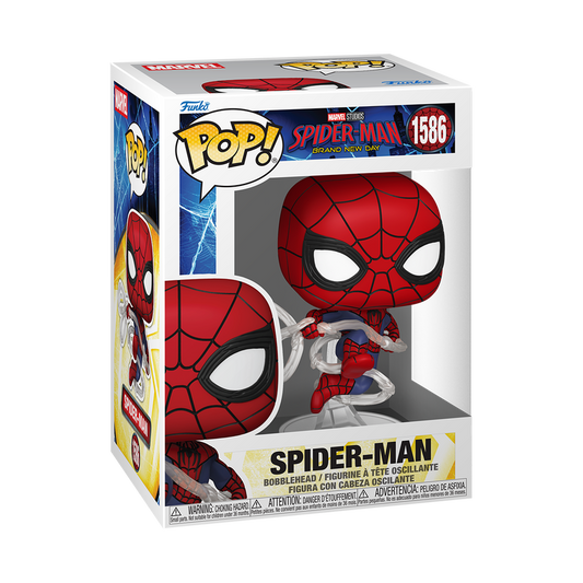 Funko Pop! Marvel Spider-Man Brand New Day #1586 Free Protector